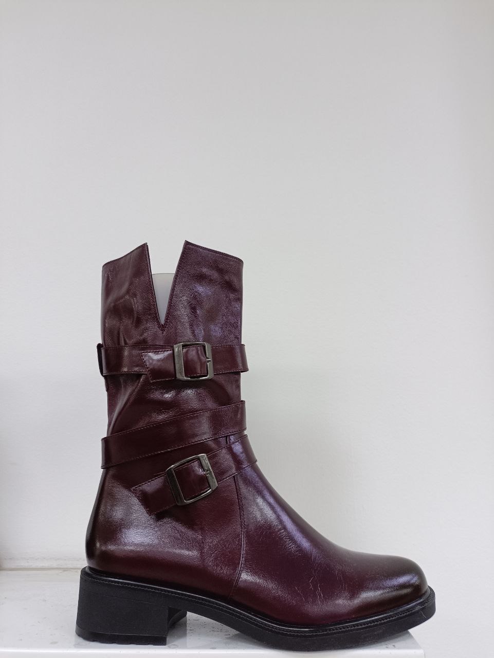 Ботинки демисезонные нат.кожа 061B-H323Q Popular Fashion