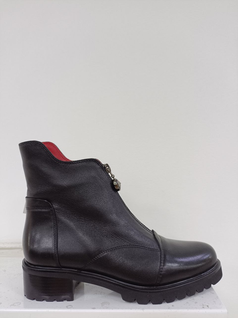 Ботинки демисезонные нат.кожа 2008B-440B Popular Fashion