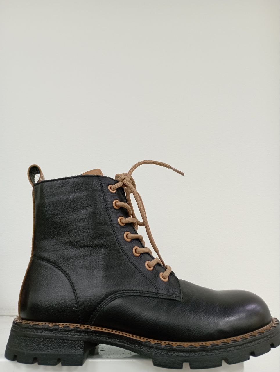 Ботинки демисезонные нат.кожа 5992-1 Popular Fashion