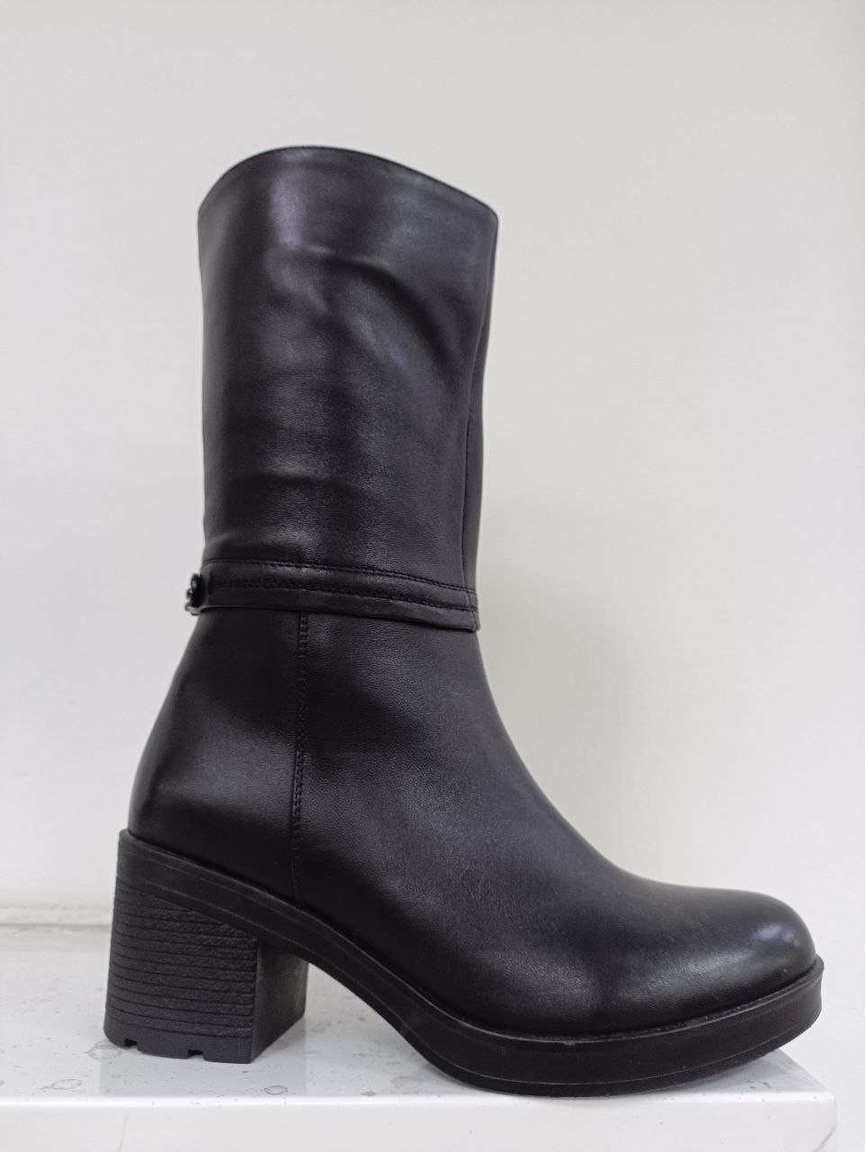 Сапоги демисезонные нат.кожа 819-1 Ilian Fossa