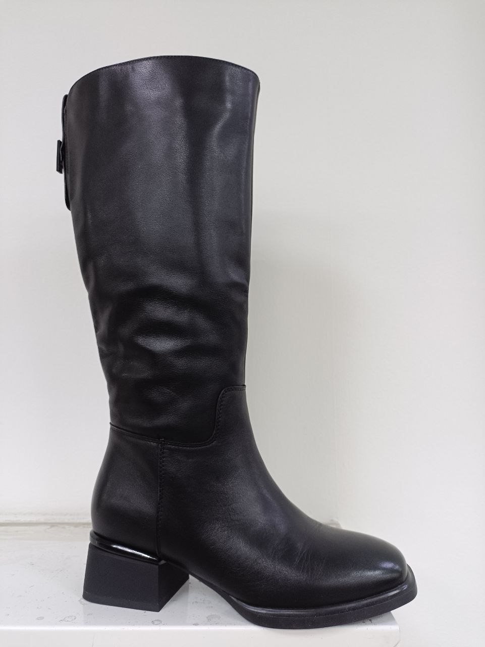 Сапоги демисезонные нат.кожа 83-166A Popular Fashion