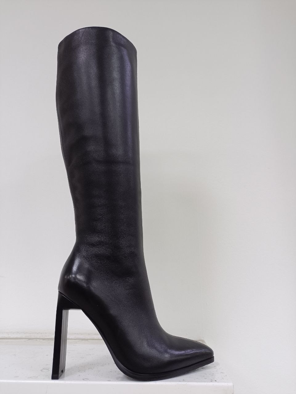 Сапоги демисезонные нат.кожа 98B-659A Popular Fashion