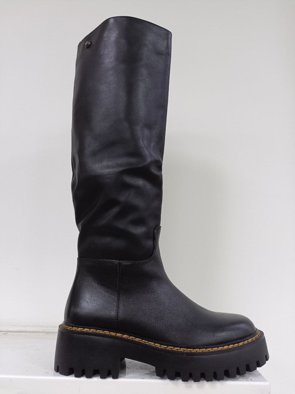 Сапоги демисезонные нат.кожа B2202B-48GA Popular Fashion