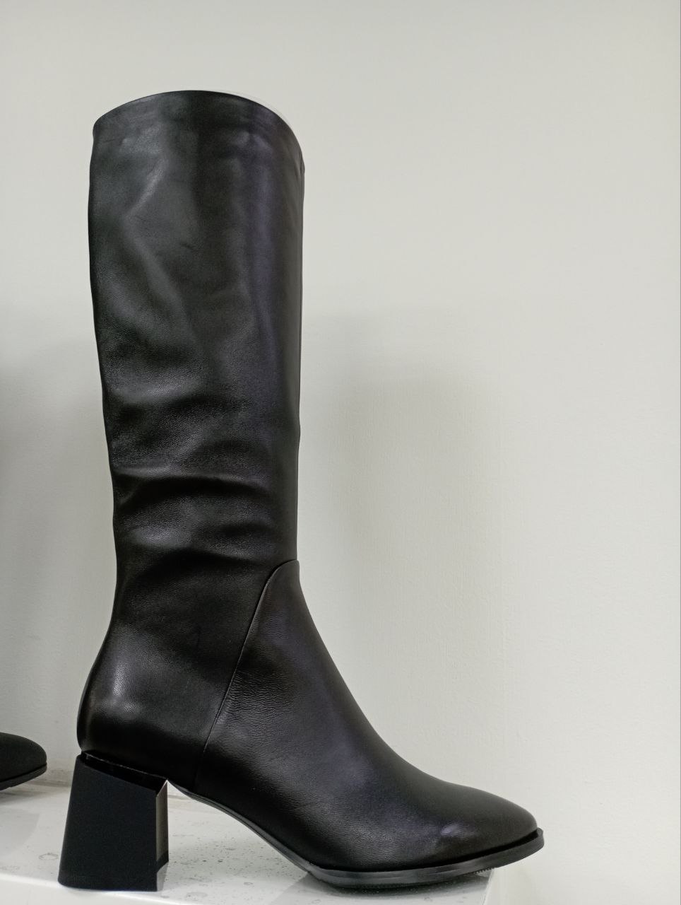 Сапоги демисезонные нат.кожа CK202-1 Geronea