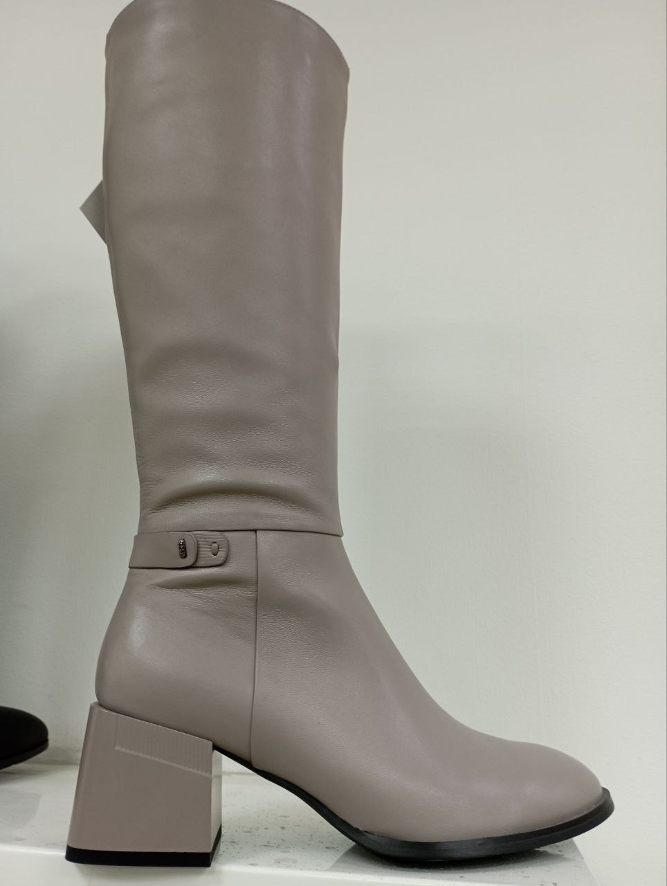 Сапоги демисезонные нат.кожа CK214-2 Geronea