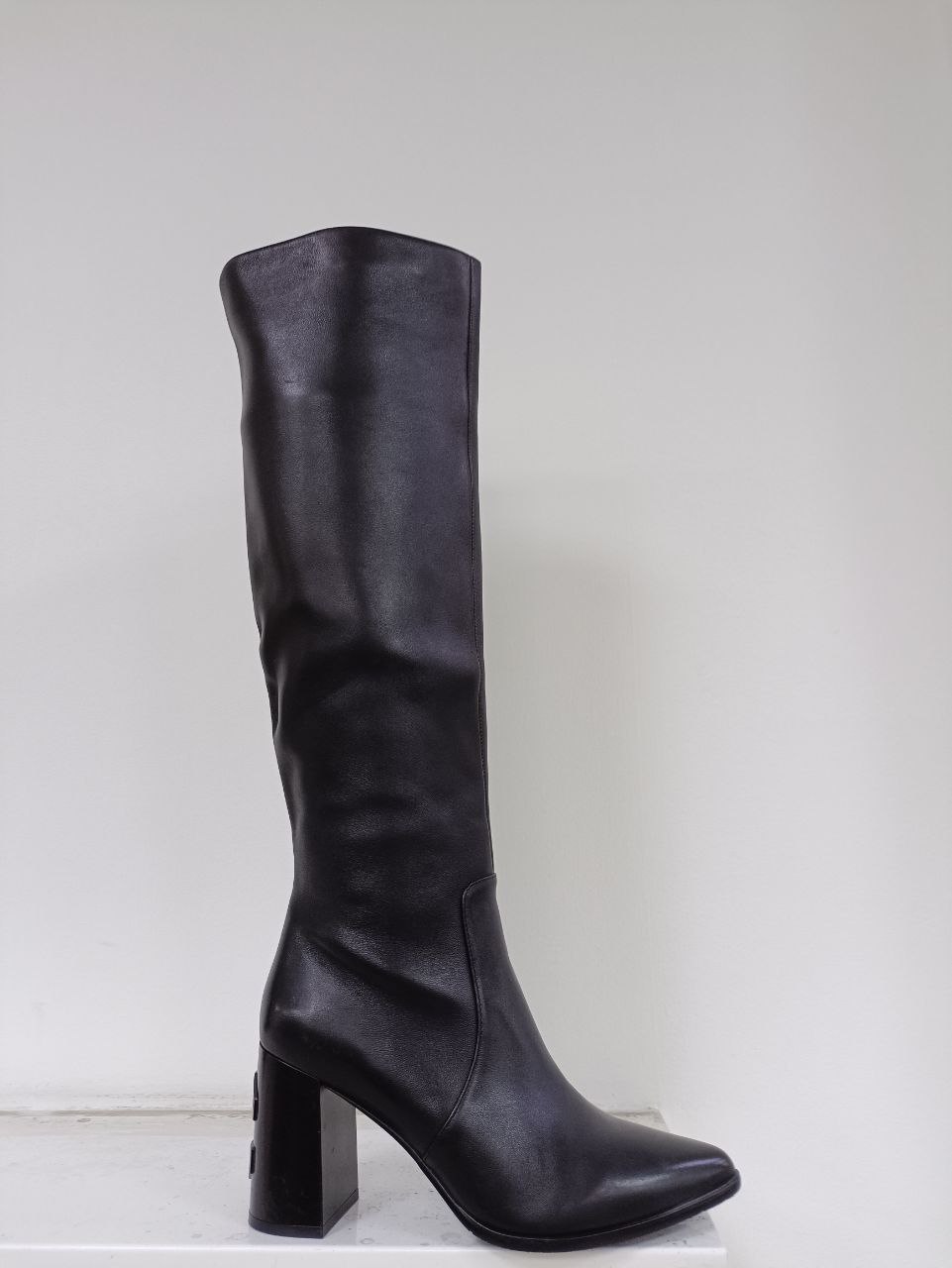 Сапоги демисезонные нат.кожа E220-252 Popular Fashion