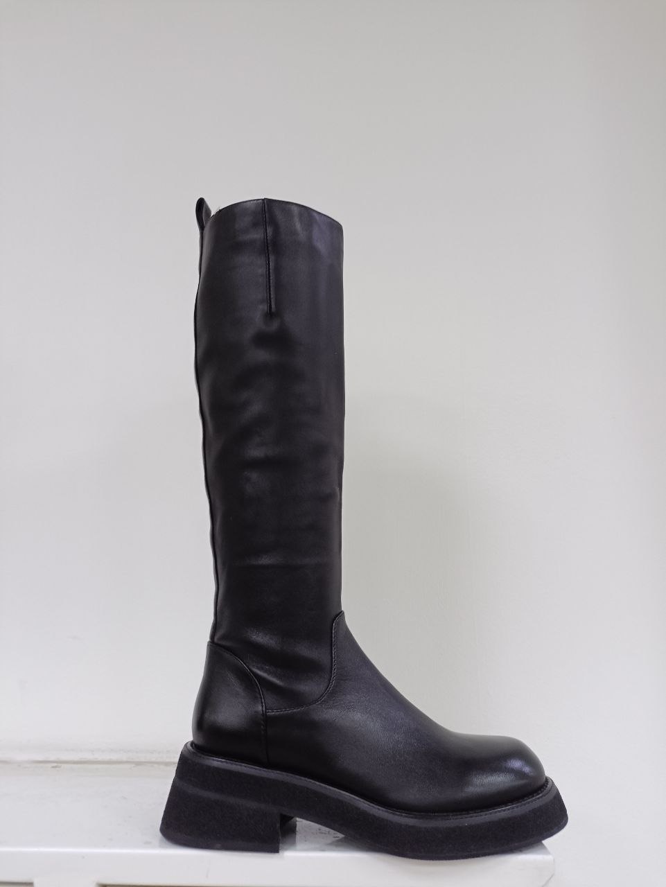 Сапоги демисезонные нат.кожа SE37B-70A Popular Fashion