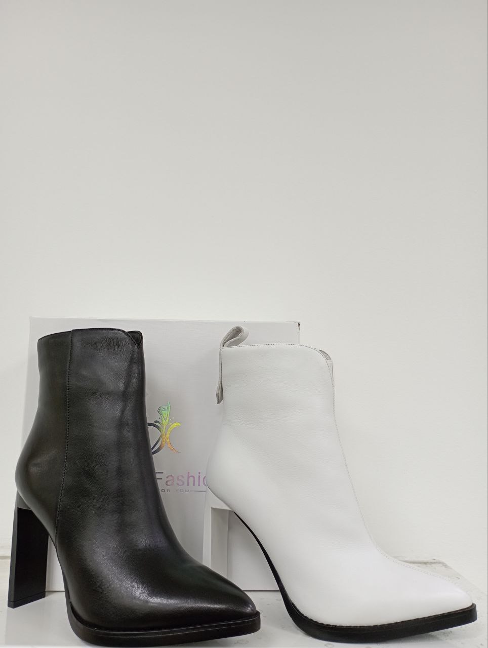 Ботинки с мехом зимние Popular Fashion A98-667D(белые)