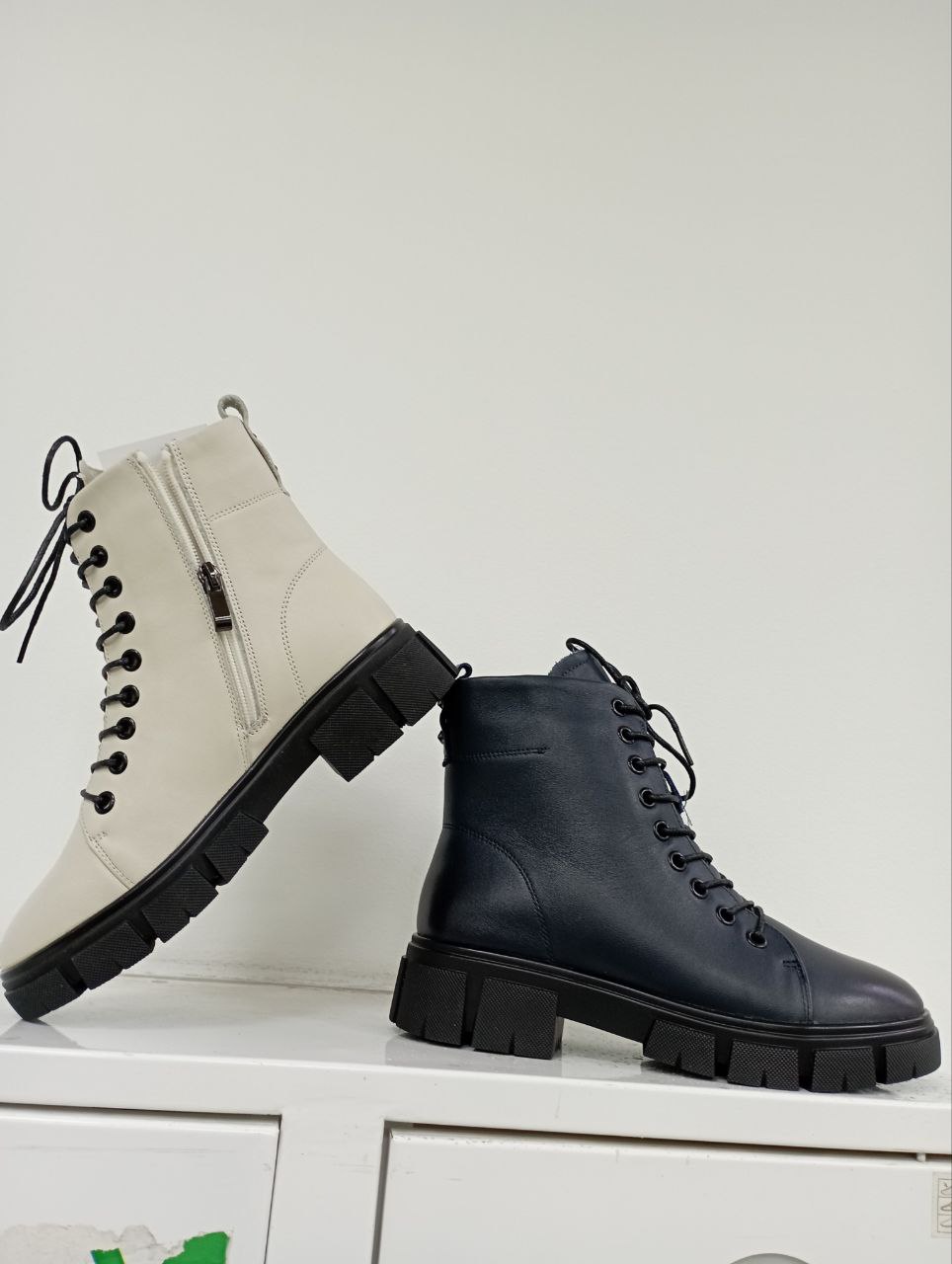 Ботинки зима натуральная кожа нат.мех 58677-3-4xc Absent